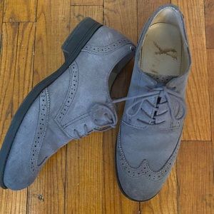 Sam Edelman Suede Wingtip Laceup Oxford
